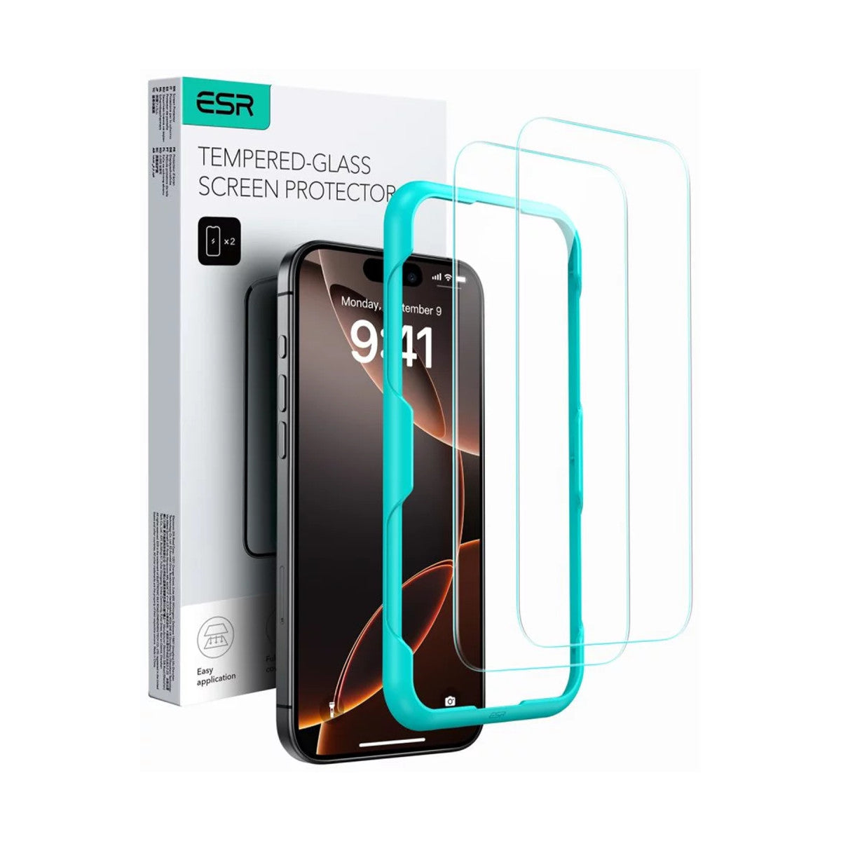 Tempered Clear 2X Ekran Koruyucu - iPhone 16 Plus