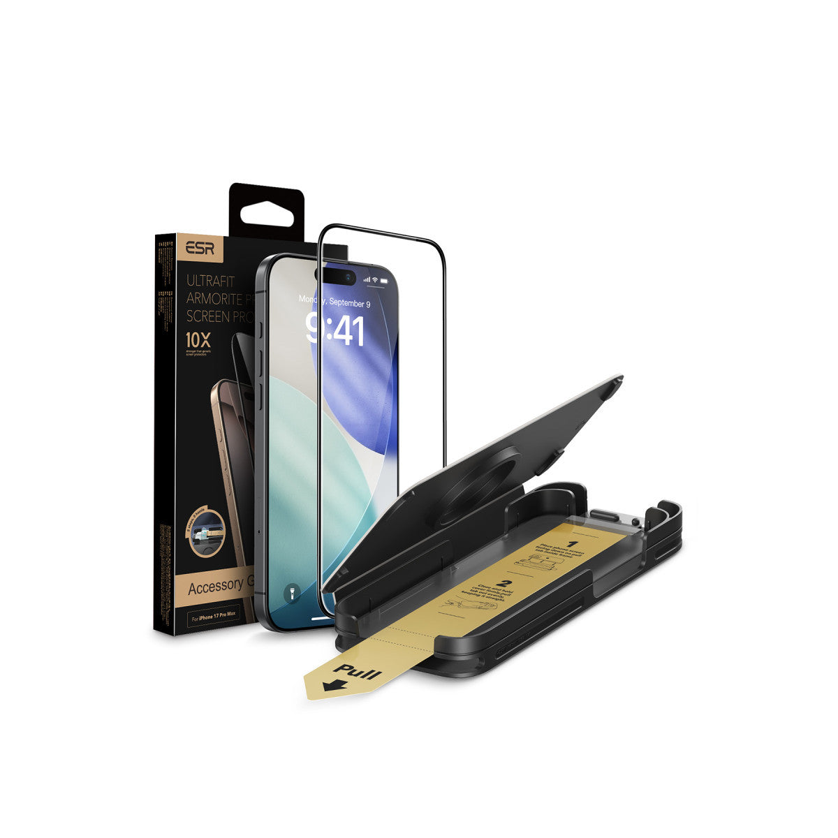 UltraFit Armorite Pro 10X Ekran Koruyucu - iPhone 16 Pro