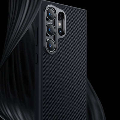 Karbon Hybrid Kevlar Kılıf - Samsung S24 Ultra
