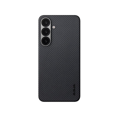 Ultra-Slim Classic Black-Grey Twill Serisi Kılıf - Samsung S25 Plus