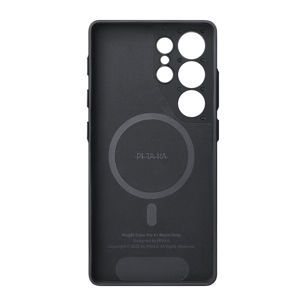 Aramid Fiber 3 Fonksiyon Butonlu Pitaka PinButton Serisi Kılıf - Samsung S25 Ultra