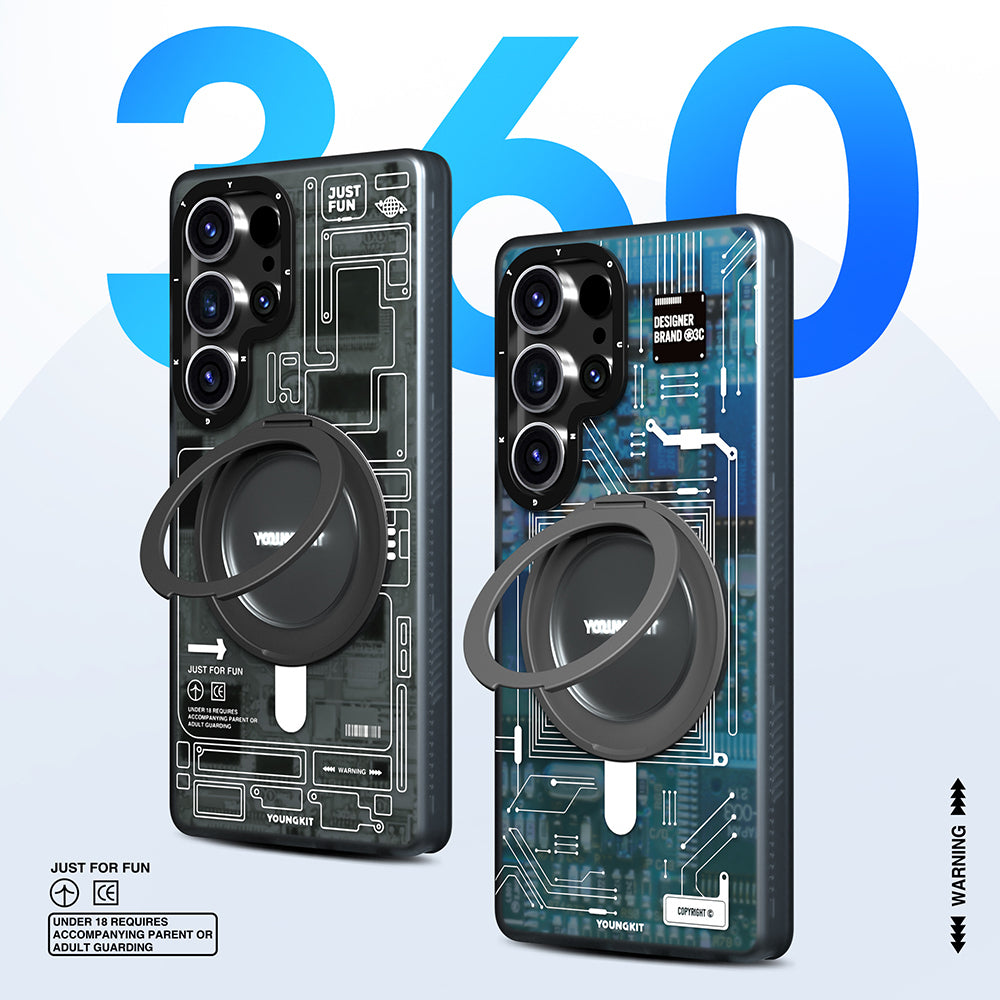 Technology Serisi Standlı Kılıf - Samsung S25 Ultra