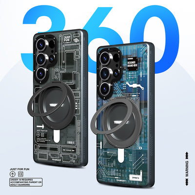 Technology Serisi Standlı Kılıf - Samsung S25 Ultra