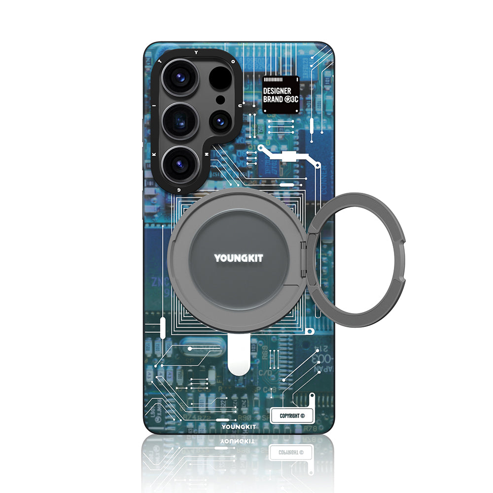 Technology Serisi Standlı Kılıf - Samsung S25 Ultra