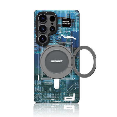 Technology Serisi Standlı Kılıf - Samsung S25 Ultra