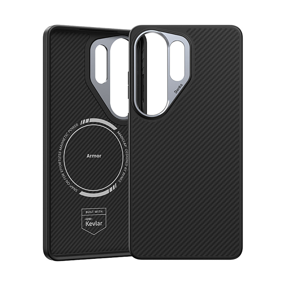 Karbon Hybrid Kevlar Kılıf - Samsung S26 Ultra