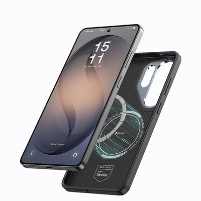 Karbon Hybrid Kevlar Kılıf - Samsung S26 Ultra