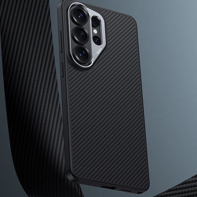 Karbon Hybrid Kevlar Kılıf - Samsung S26 Ultra