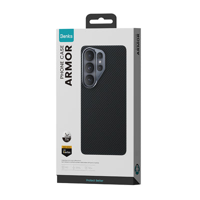 Karbon Hybrid Kevlar Kılıf - Samsung S26 Ultra