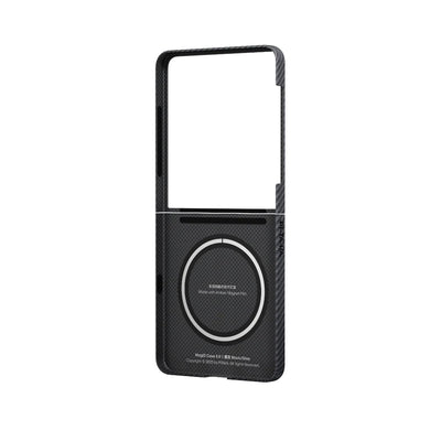 Ultra-Slim Classic Black-Grey Twill Serisi Kılıf - Samsung Z Flip 7