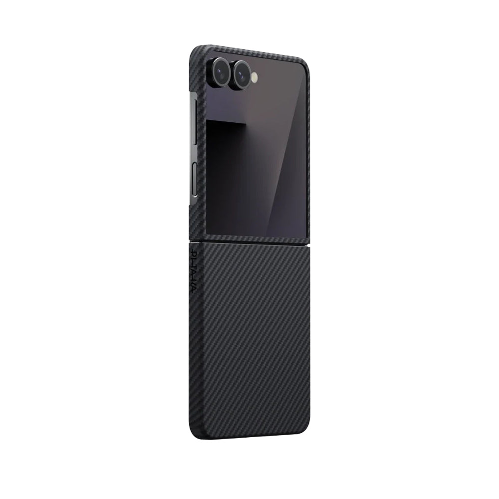 Ultra-Slim Classic Black-Grey Twill Serisi Kılıf - Samsung Z Flip 7