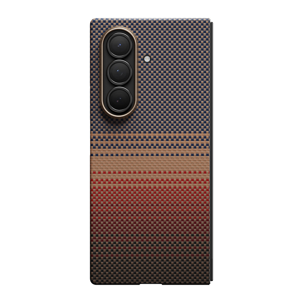 Tactile Woven Sunset-Moonrise Serisi Kılıf - Samsung Z Fold 7