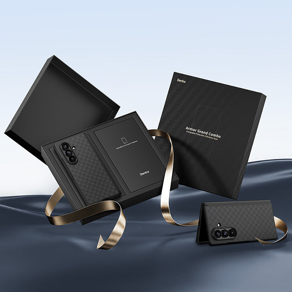ArmorPro ArmorGrid Grand Combo Üçlü Aksesuar Seti - Samsung Z Fold 8 Ultra
