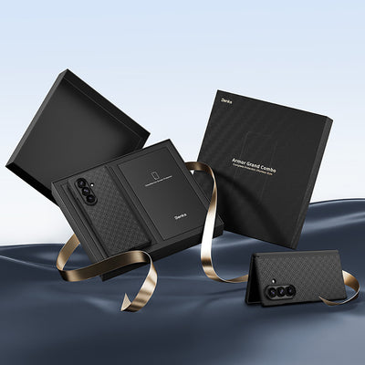 ArmorPro ArmorGrid Grand Combo Üçlü Aksesuar Seti - Samsung Z Fold 8 Ultra