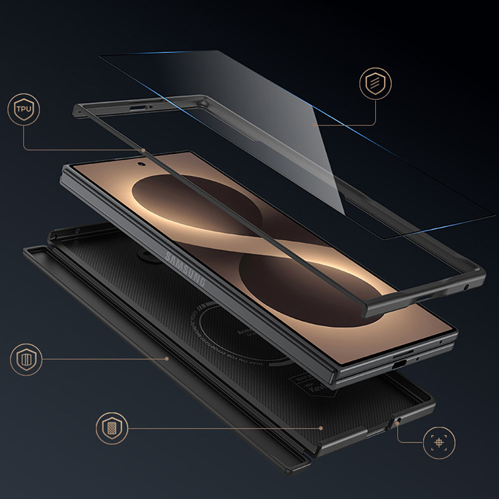 ArmorPro ArmorGrid Grand Combo Üçlü Aksesuar Seti - Samsung Z Fold 8 Ultra