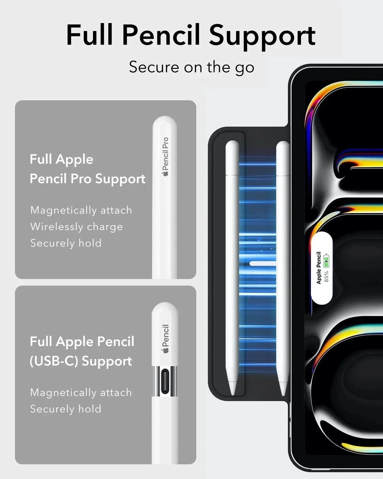 Rebound Serisi Magnetic Kılıf - iPad Air 11'