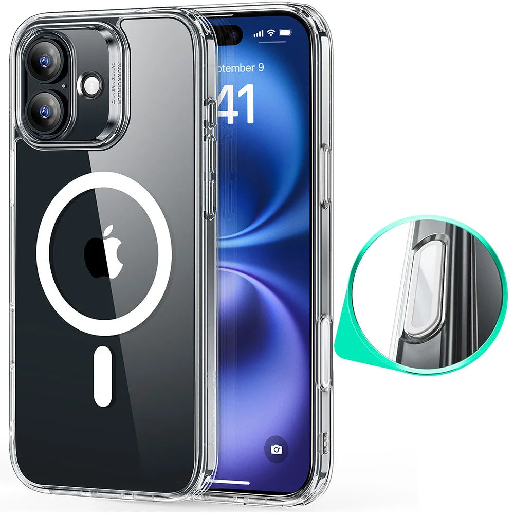Classic Hybrid Serisi Kılıf - iPhone 16 Plus