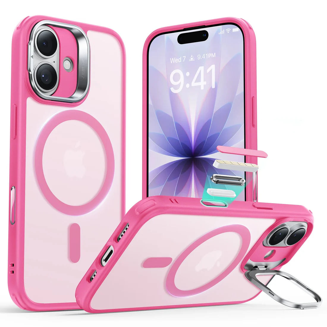 Classic Hybrid Serisi Standlı Kılıf - iPhone 17