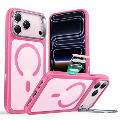 Classic Hybrid Serisi Standlı Kılıf - iPhone 17 Pro Max