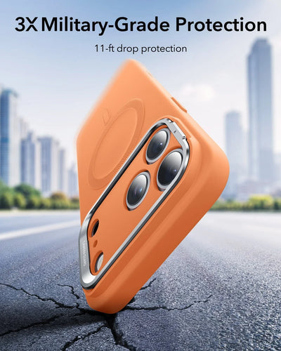 Cloud Soft Serisi Silicone Standlı Kılıf - iPhone 17 Pro