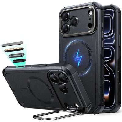 Cyber Tough Serisi Armor Kılıf - iPhone 17 Pro Max