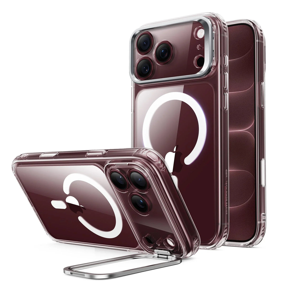 Classic Hybrid Serisi Standlı Kılıf - iPhone 18 Pro