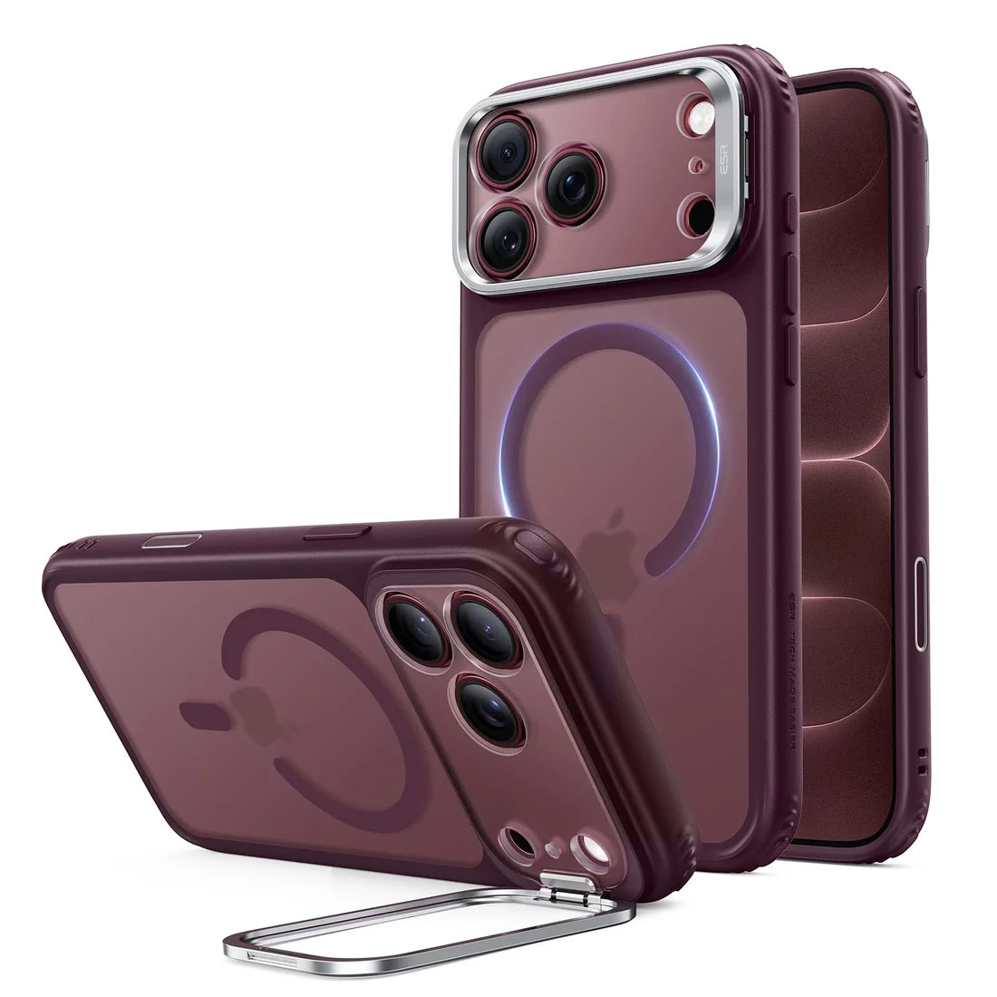 Classic Hybrid Serisi Standlı Kılıf - iPhone 18 Pro