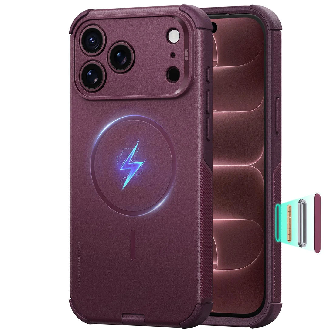 Cyber Tough Serisi Kılıf - iPhone 18 Pro