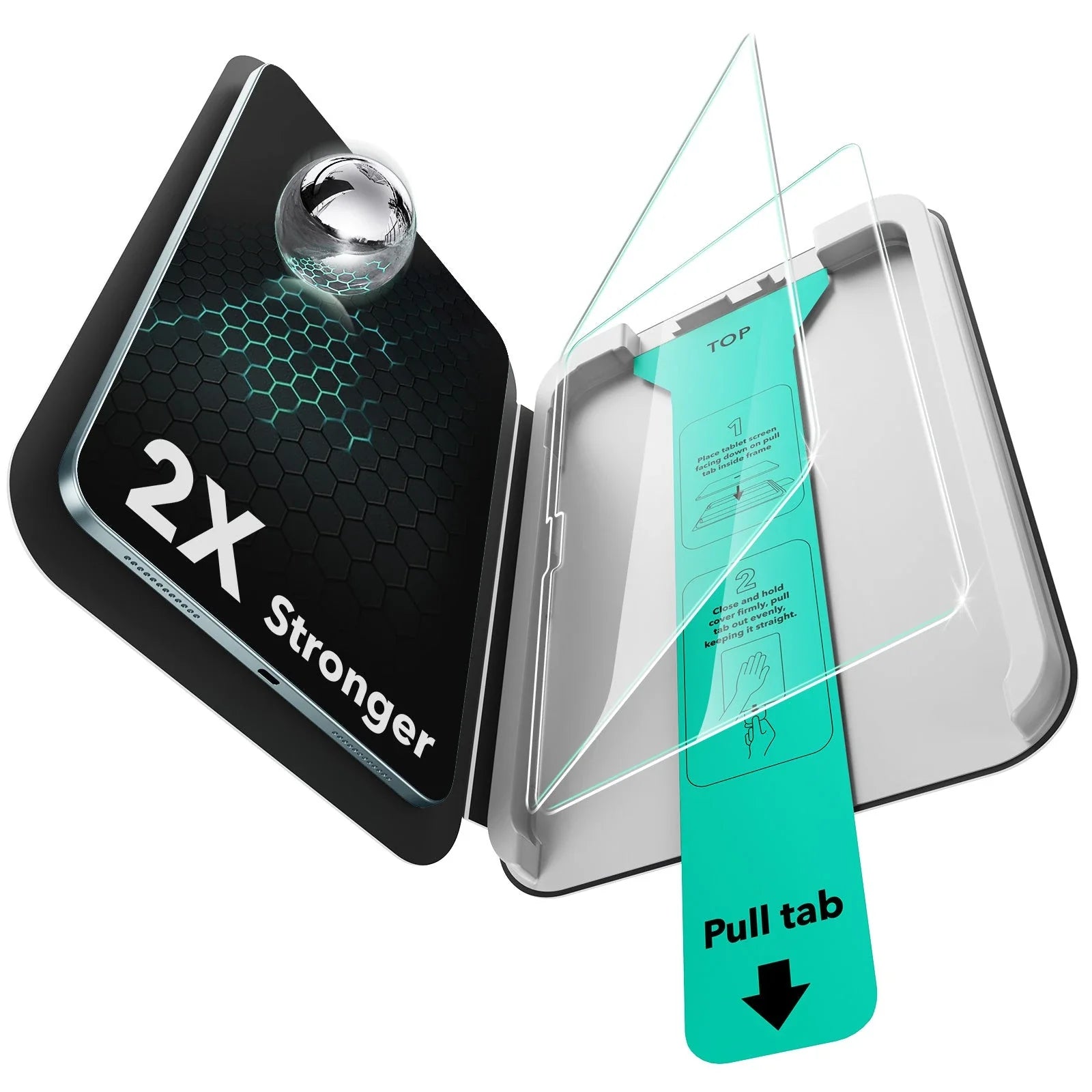 UltraFit Classic Ekran Koruyucu ( 2 Adet ) - iPad A16