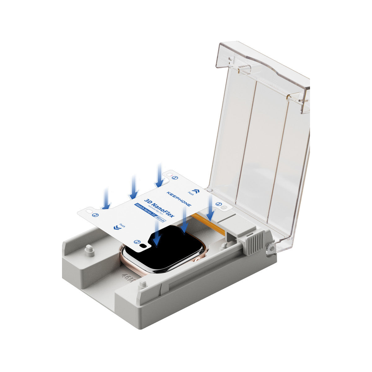 3D Shield Soft Kolay Uygulayama Aparatlı Watch Ekran Koruyucu ( 2 Adet )