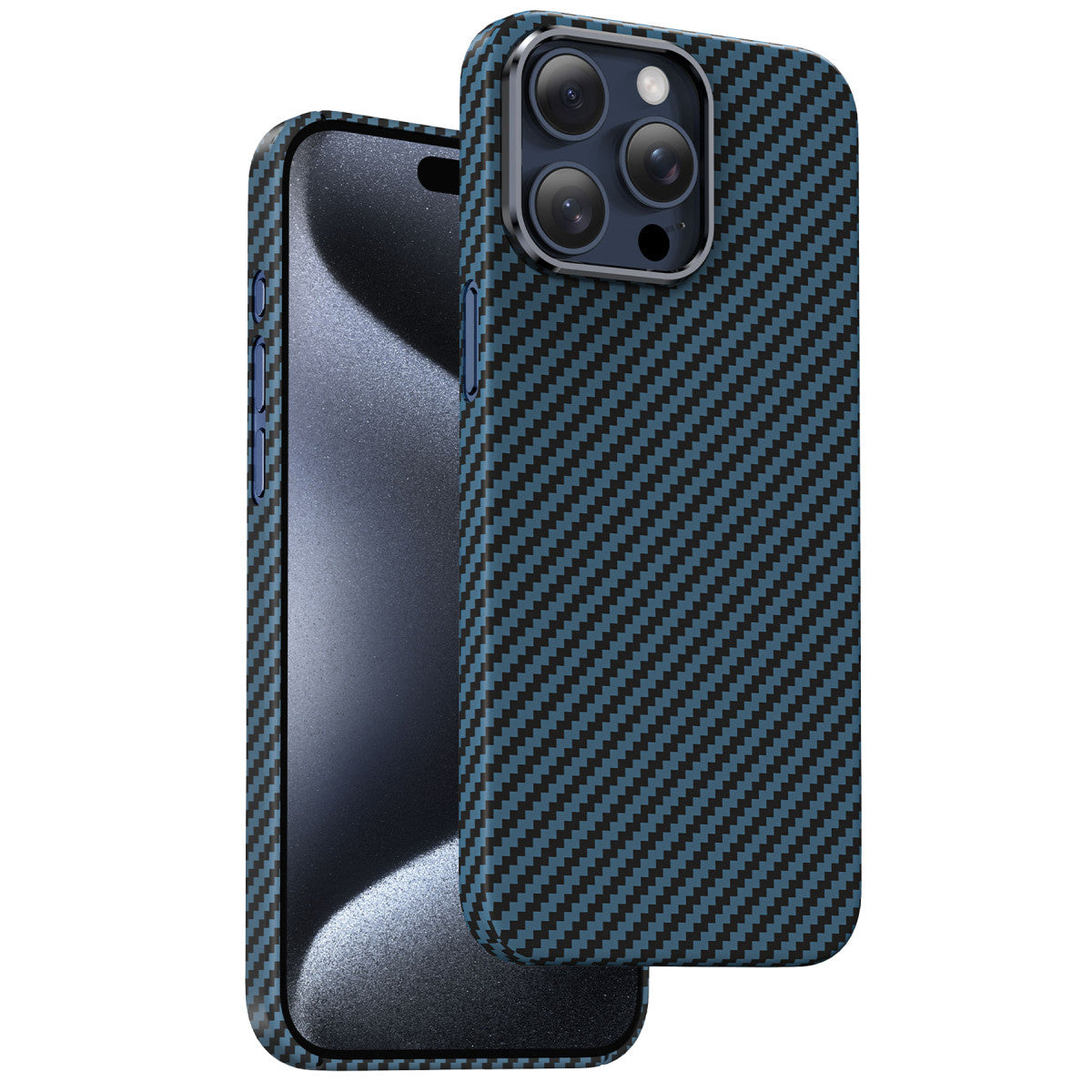 Kevlar Diago Serisi Kılıf - iPhone 15 Pro Max