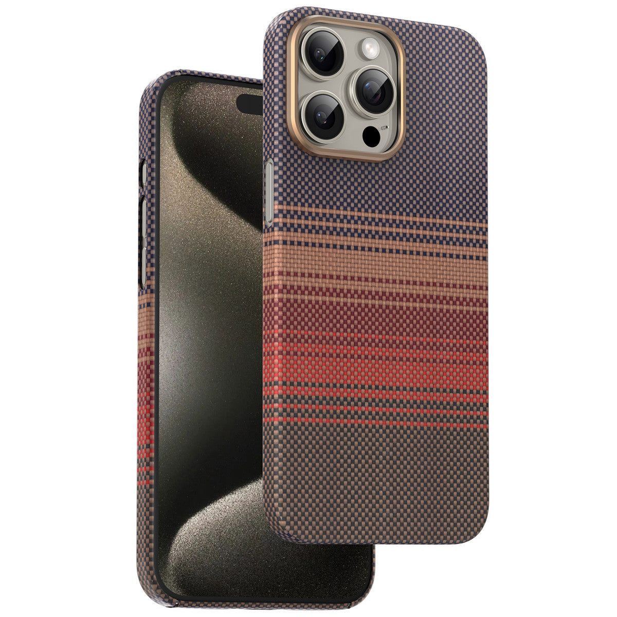 Kevlar Seanova Serisi Kılıf - iPhone 15 Pro Max