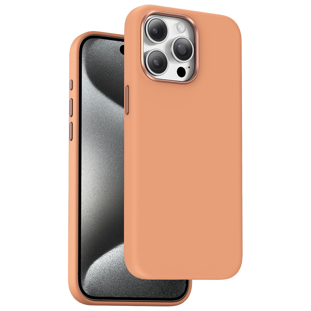 Rosana Silicone Serisi Kılıf - iPhone 15 Pro Max