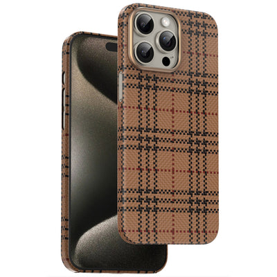 Kevlar Scots Serisi Kılıf - iPhone 15 Pro Max