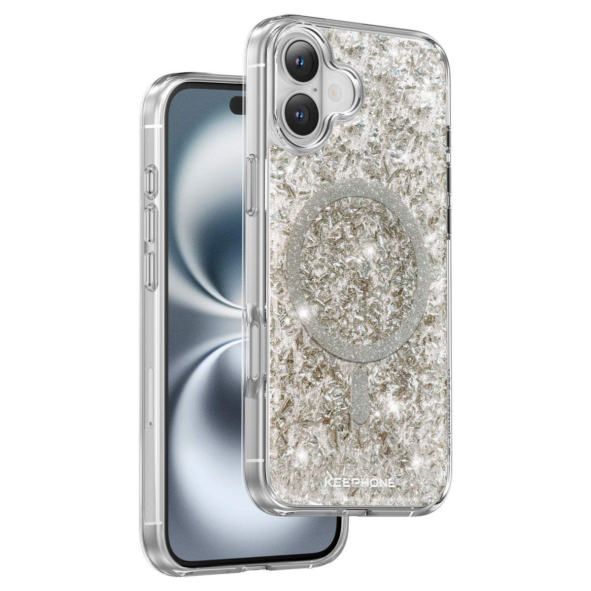 Stellar Glitter Serisi Kılıf - iPhone 16 Plus