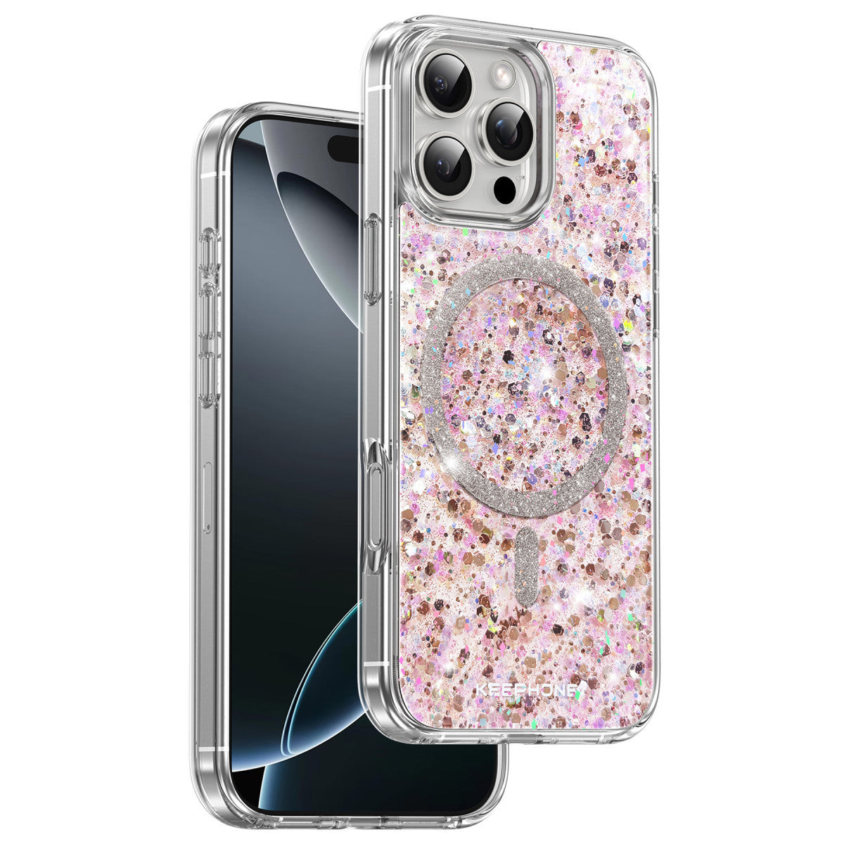 Stellar Glitter Serisi Kılıf - iPhone 16 Pro Max
