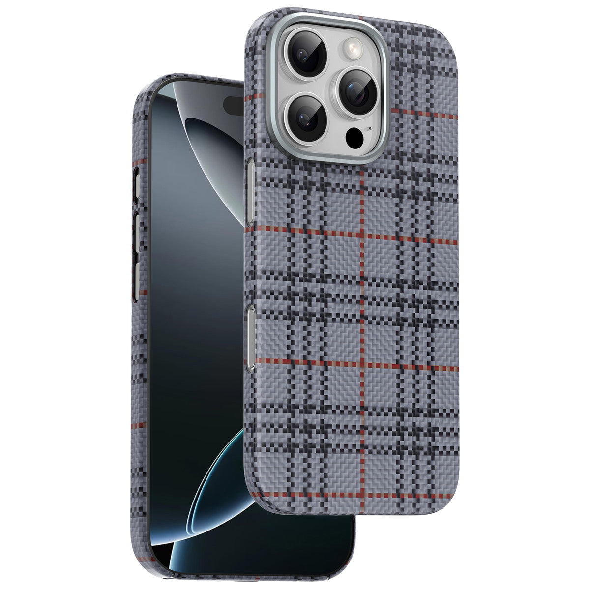 Kevlar Scots Serisi Kılıf - iPhone 16 Pro