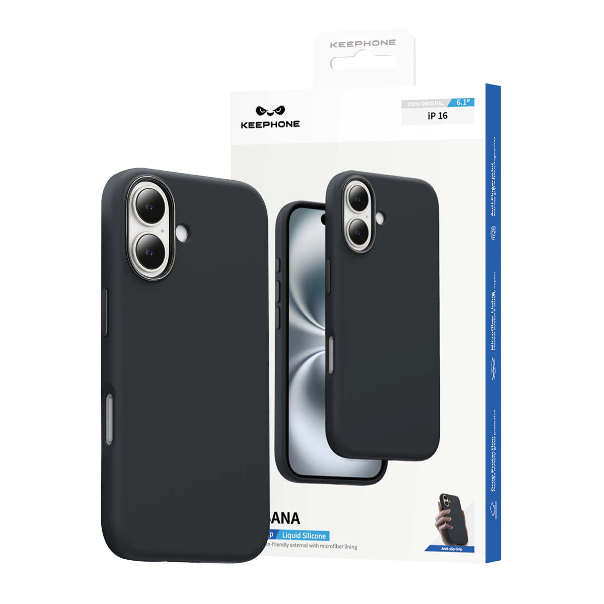Rosana Silicone Serisi Kılıf - iPhone 16