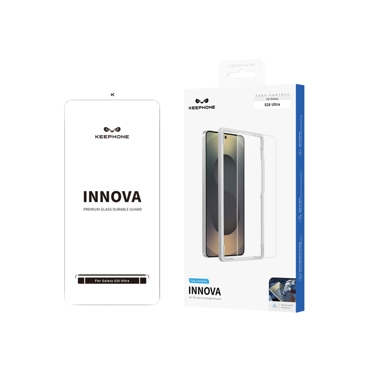 Innova Çerçevesiz Ekran Koruyucu - Samsung S26 Ultra