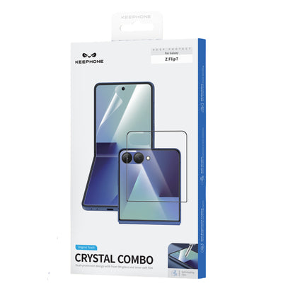 Crystal Combo Ekran Koruyucu Seti - Samsung Z Flip 7