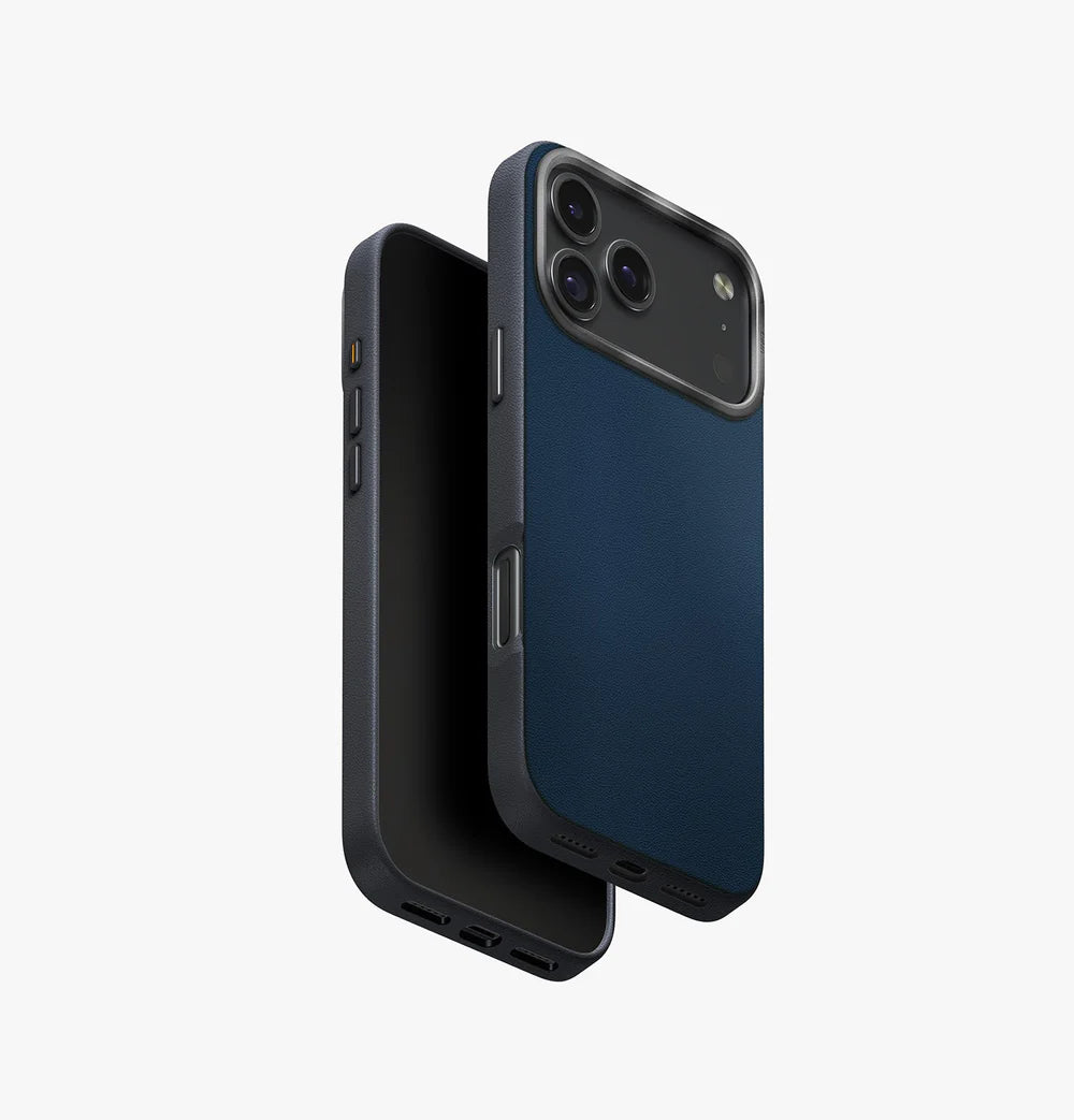 Lyden DS Çift Renkli Vegan Deri Kılıf - iPhone 17 Pro Max