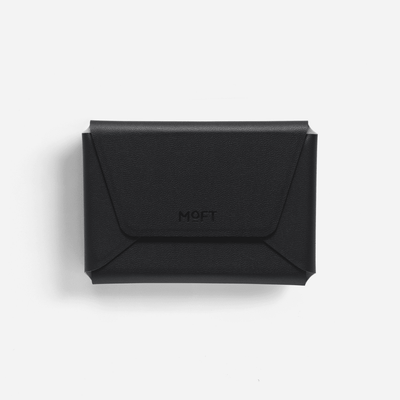 MOFT Agile Travel MagSafe Standlı Seyahat Kartlığı - Jet Black