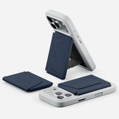 MOFT Agile Travel MagSafe Standlı Seyahat Kartlığı - Navy Blue