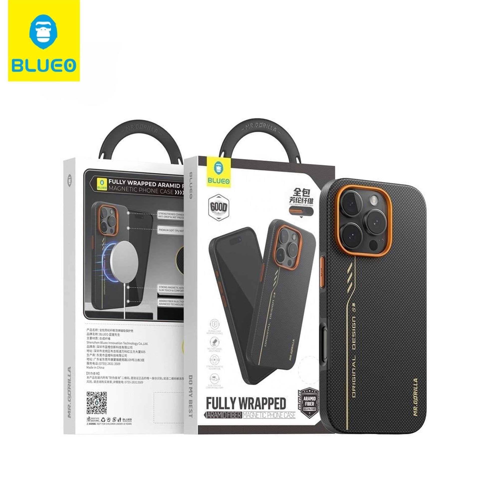 Orange Armor Aramid Fiber Kevlar Serisi Kılıf - iPhone 16 Pro