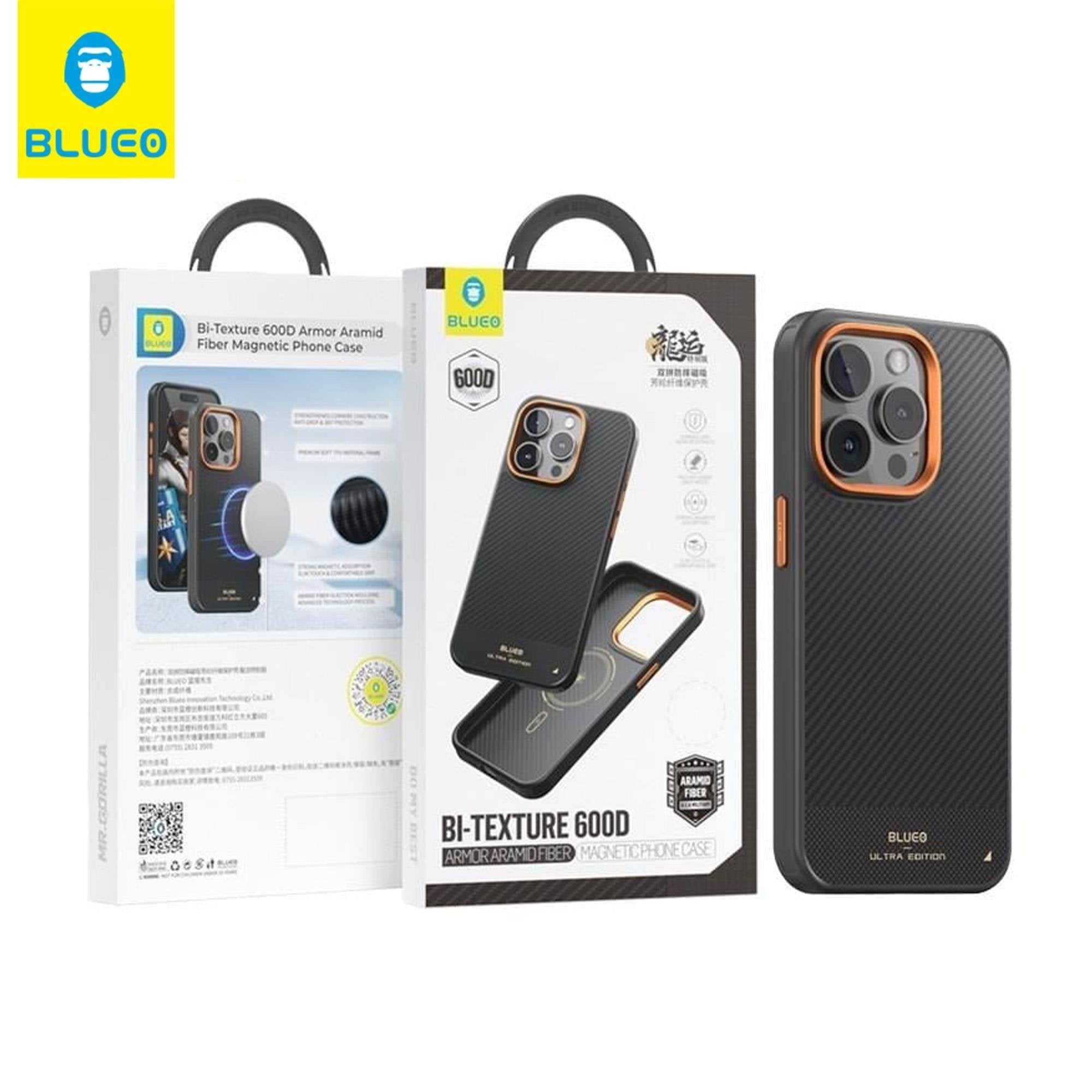 Armor Orange Kevlar Aramid Fiber Serisi Kılıf - iPhone 15 Pro Max