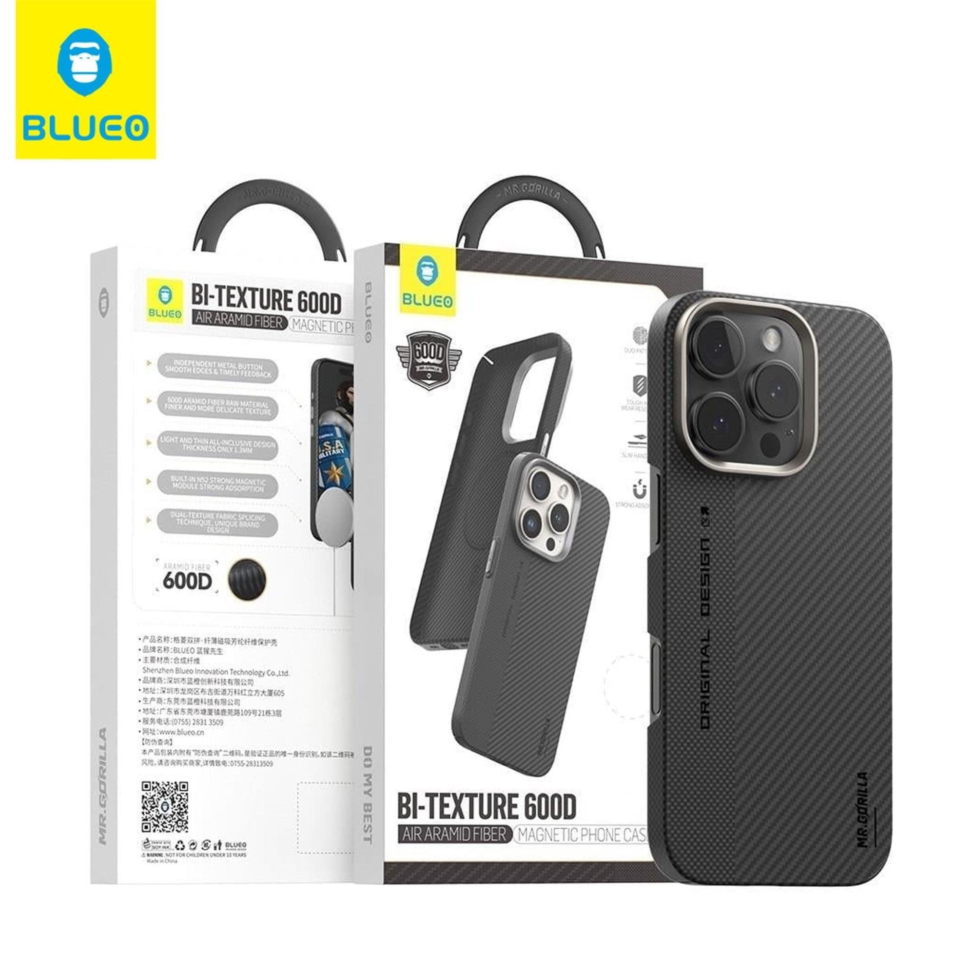 Air Aramid Fiber Kevlar Serisi Kılıf - iPhone 16 Pro
