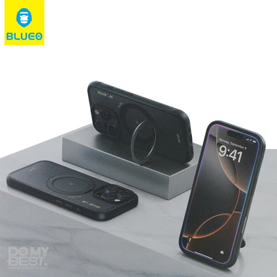 Anti-Drop Stand Armor Kevlar Serisi Kılıf - iPhone 16 Pro