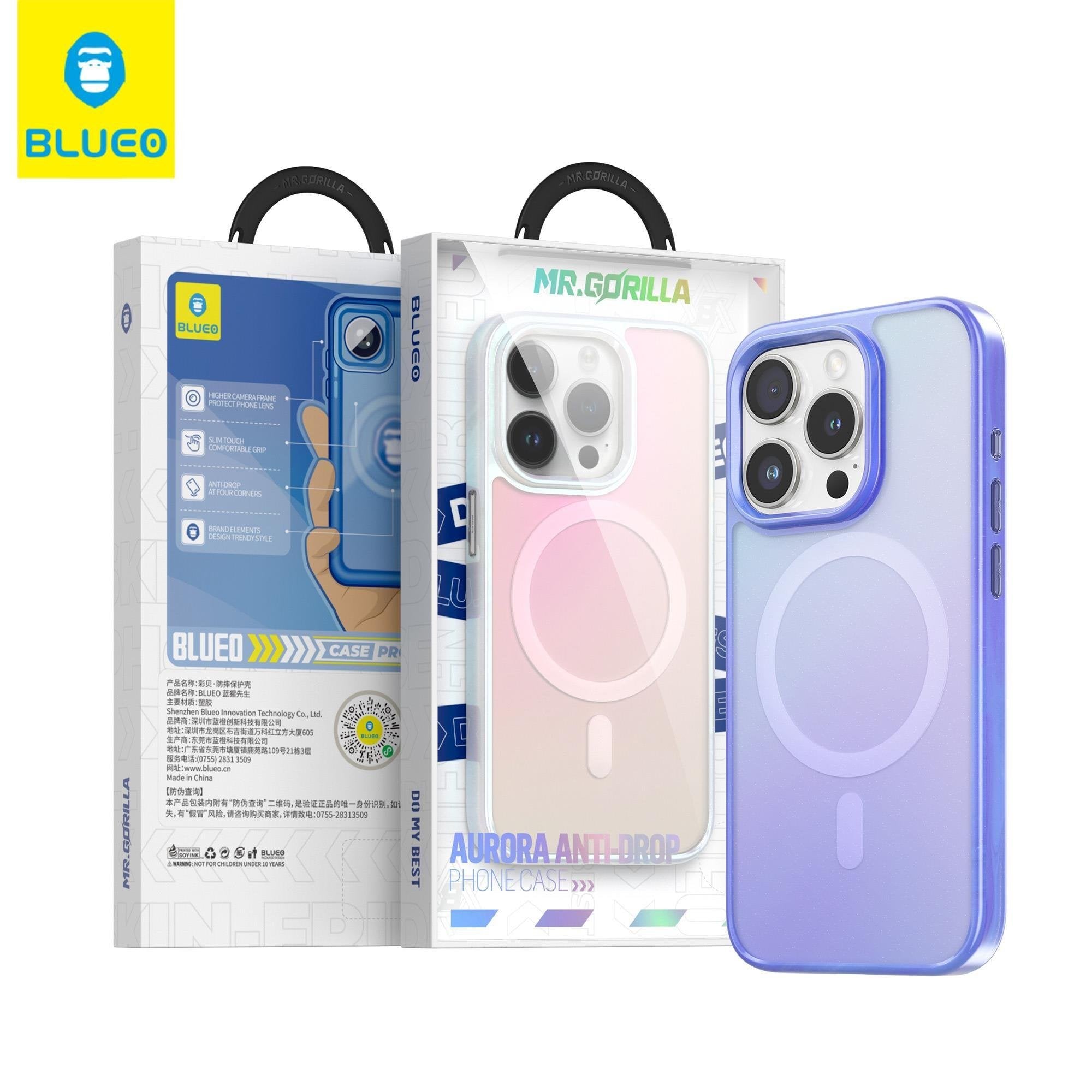 Aurora Serisi Anti-Drop Kılıf - iPhone 15 Pro