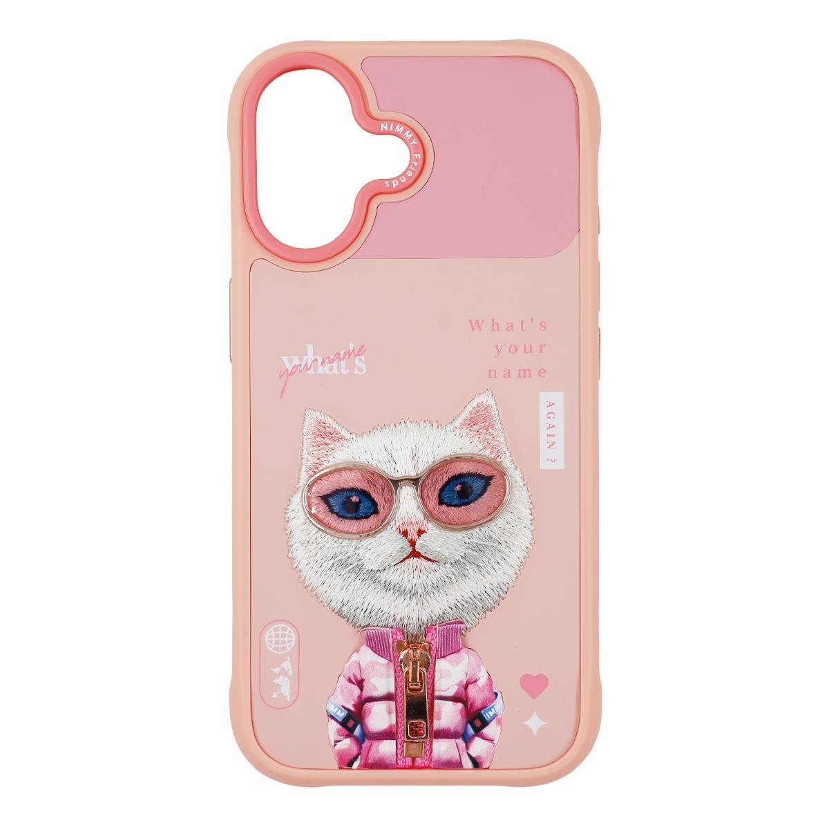 Pink Cat Serisi Kılıf - iPhone 17