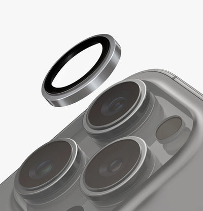 Optix Prime Sapphire Çelik Kamera Lens Koruyucu - iPhone 16 Pro / 16 Pro Max
